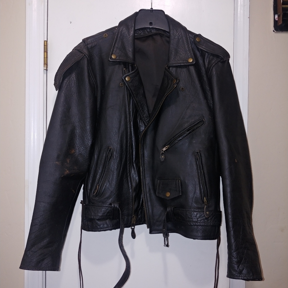 Leather jacket